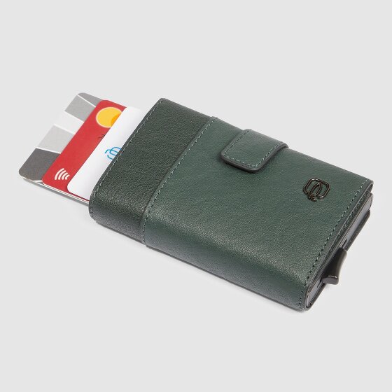 Piquadro Blue Square Custodia per carta di credito Pelle 10 cm