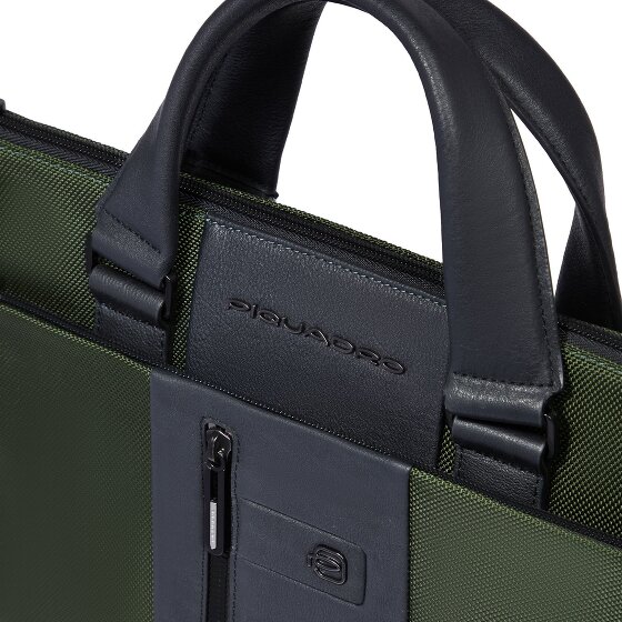 Piquadro Brief 2 Valigetta Protezione RFID Pelle 42 cm Scomparto per laptop