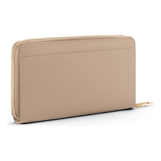 Lazarotti Portafoglio Bologna in pelle XL con chiusura a zip perimetrale, 19 cm