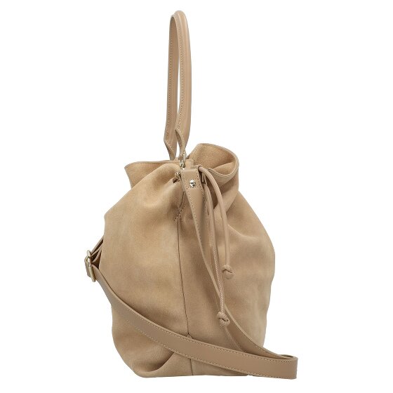 Hey Marly Cool Companion Suede Borsa a sacco Vera Pelle 38 cm