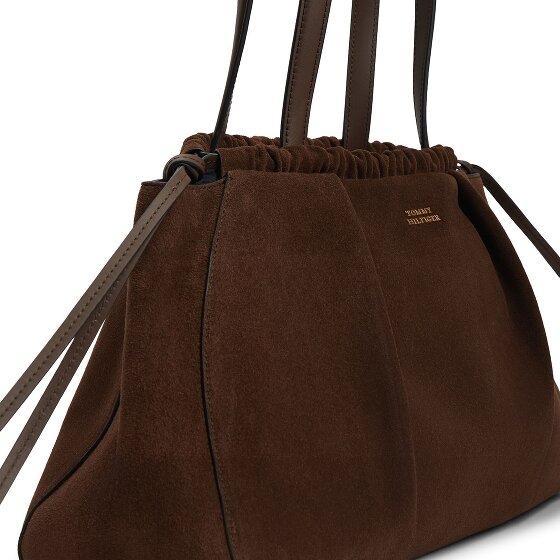 Tommy Hilfiger Soft Leather Borsa a sacco Vera Pelle 42 cm
