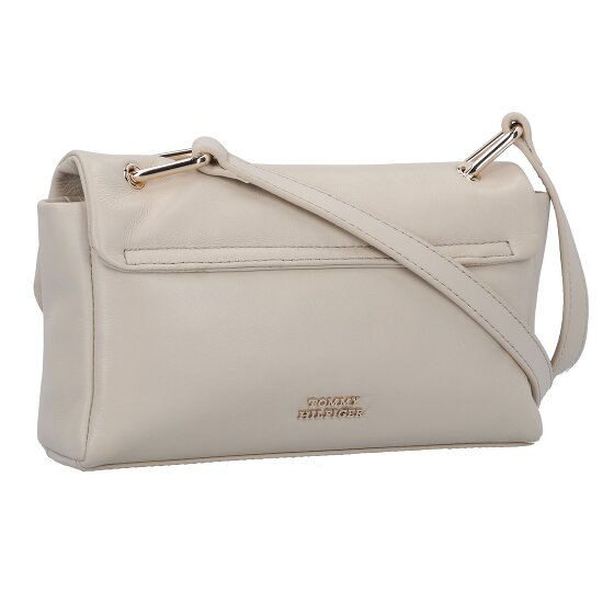 Tommy Hilfiger Pushlock Borsa a tracolla Vera Pelle 22 cm