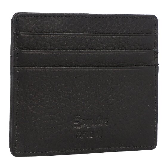 Esquire Oslo Texas Custodia per carte di credito RFID in pelle 9,5 cm