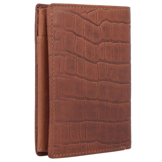 Esquire Croco Portafoglio Protezione RFID Pelle 10 cm