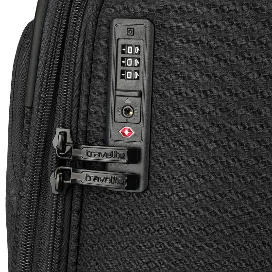 Travelite Kick Off 4 ruote Carrello L 78 cm espandibile