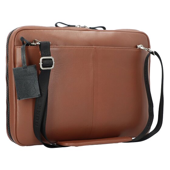 Burkely Borsa per laptop Bold Bobby RFID in pelle 39 cm Scomparto per laptop