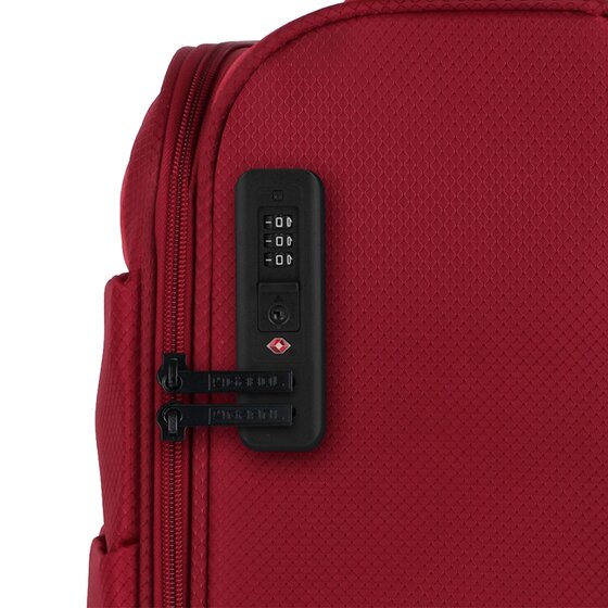 Gabol Cloud 4 ruote Set di valigie 3 pezzi con piega di espansione