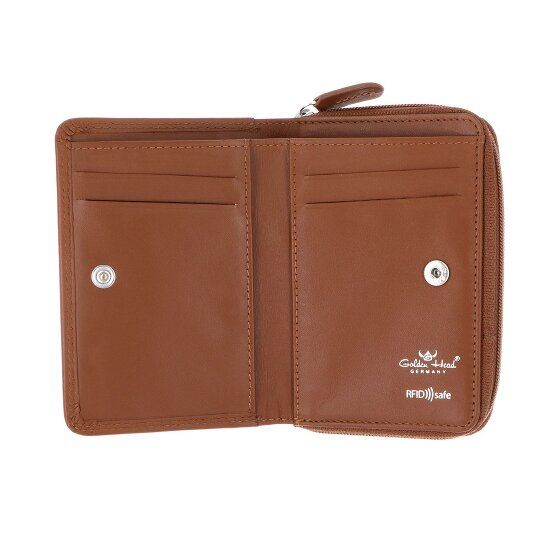 Golden Head Polo Portafoglio Protezione RFID Vera Pelle 11.5 cm