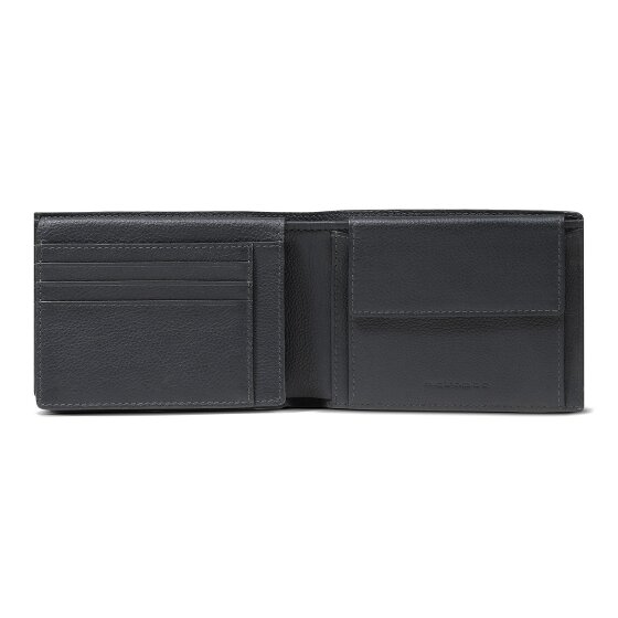 Piquadro Portuom Portafoglio Protezione RFID Pelle 13 cm