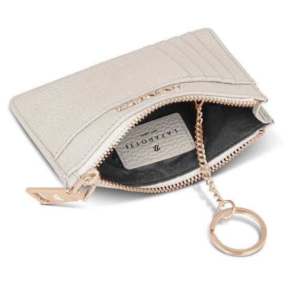 Lazarotti Bologna Portachiavi in pelle 11,5 cm con scomparto per air tag