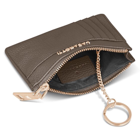 Lazarotti Bologna Portachiavi in pelle 11,5 cm con scomparto per air tag