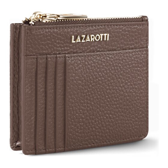 Lazarotti Bologna Portachiavi in pelle Portacarte in pelle 11,5 cm con scomparto per air tag
