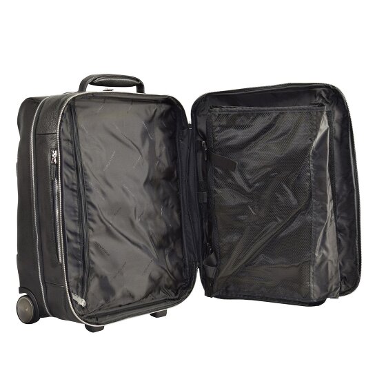 Piquadro Modus Trolley business a 2 ruote in pelle 52 cm Scomparto per laptop