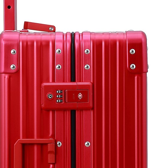 Aleon Traveler International Trolley cabina a 4 ruote in Alluminio, 55 cm