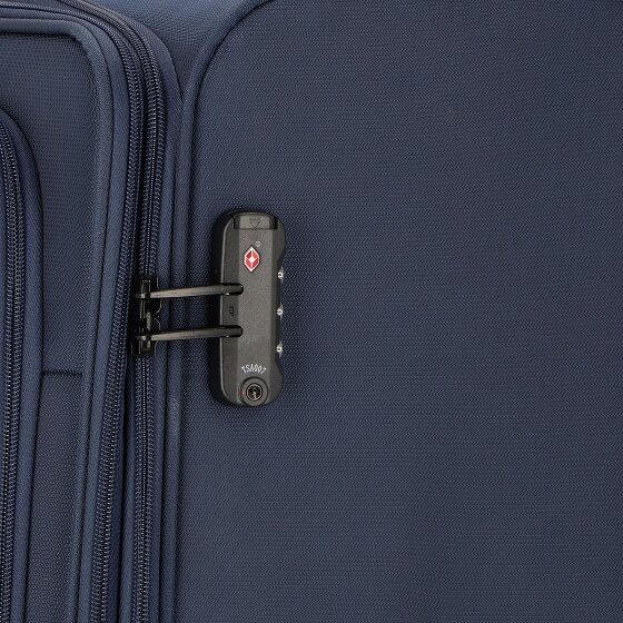 d&n Travel Line 9704 4 ruote Carrello L 78 cm espandibile