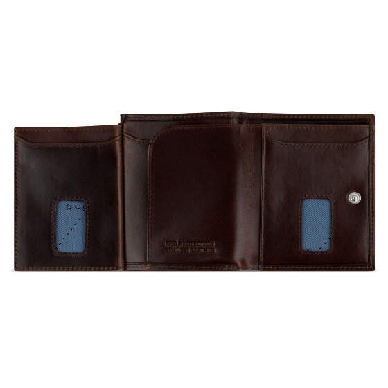 bugatti Secure Slim Portafoglio Protezione RFID Pelle 8 cm