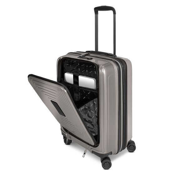 Redolz Essentials 14 4 ruote Carrello della cabina S 55 cm Scomparto per laptop con piega di espansione