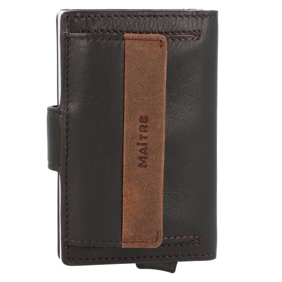 Maître Bundenbach c-three custodia per carte di credito RFID in pelle 6,5 cm