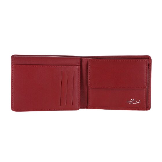 Golden Head Polo Portafoglio Protezione RFID Vera Pelle 12 cm