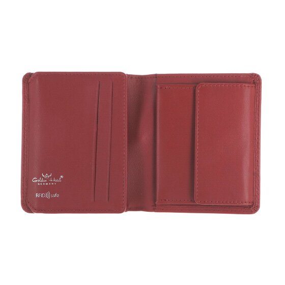 Golden Head Polo Portafoglio Protezione RFID Vera Pelle 10 cm