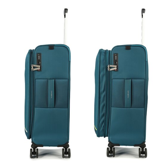 Samsonite Base Breeze 4 ruote Carrello 67 cm con piega di espansione