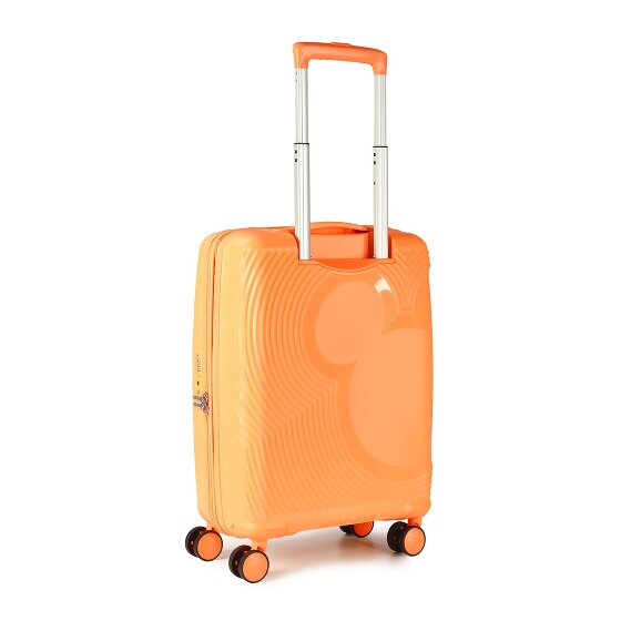 American Tourister Mickey Magic 4 ruote Carrello della cabina 55 cm con piega di espansione