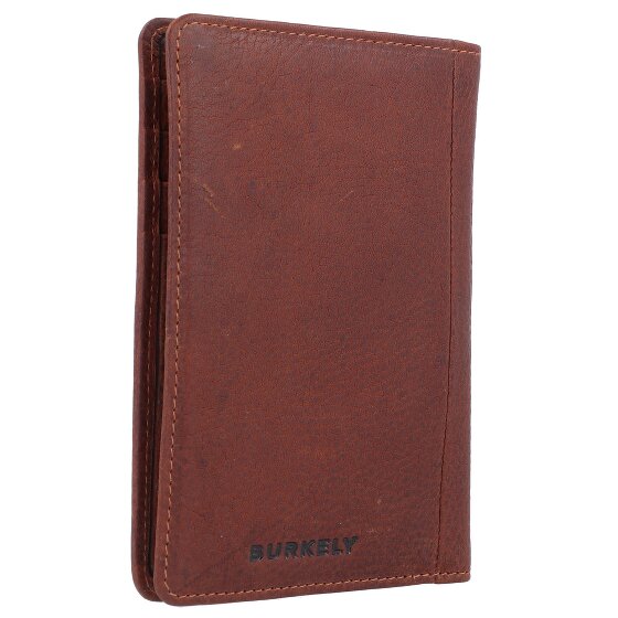 Burkely Custodia per passaporto RFID in pelle antica Avery 10 cm
