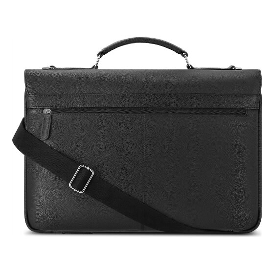 bugatti Valencia Valigetta Vera Pelle 43 cm Vano porta PC