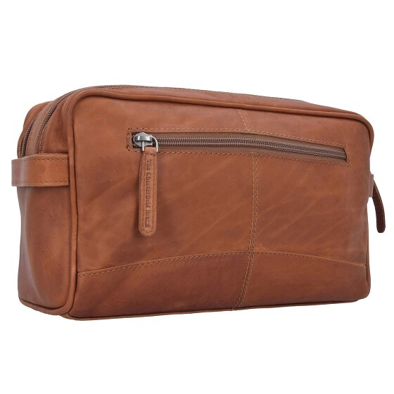 The Chesterfield Brand Wax Pull Up Borsa da toilette Pelle 29 cm