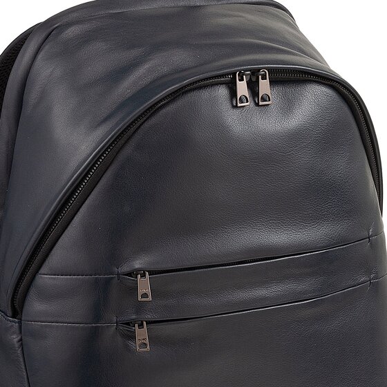 DuDu New York Zaino da giorno Vera Pelle 41 cm Vano porta PC