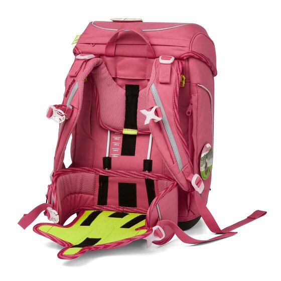 Ergobag Set di zaini scolastici Cubo 5 pz. incl. set Klettie