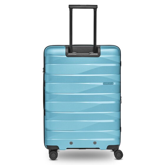 Bergpfeil Trolley da viaggio a 4 ruote M 66 cm con piega ad espansione