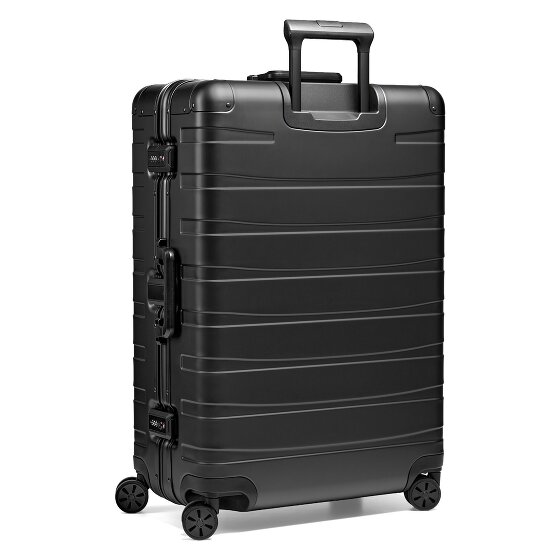 Redolz Set di valigie in alluminio a 4 ruote Pro S+L