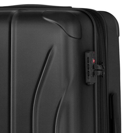 Wenger Oryson 4 ruote Carrello M 65 cm con piega di espansione