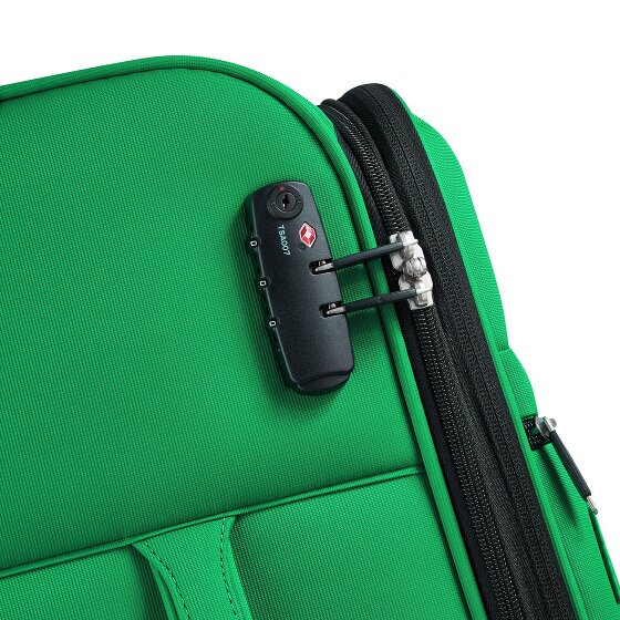 Delsey Paris x United Colors of Benetton Colour Block Set di valigie a 4 ruote 3 pezzi.