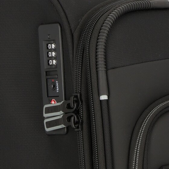 d&n Travel Line 9504 4 ruote Set di valigie 3 pezzi con piega di espansione d&n Travel Line 9504 4 ruote Set di valigie 3 pezzi con piega di espansione