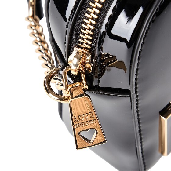 Love Moschino Enameled Logo Borsa a tracolla 20 cm