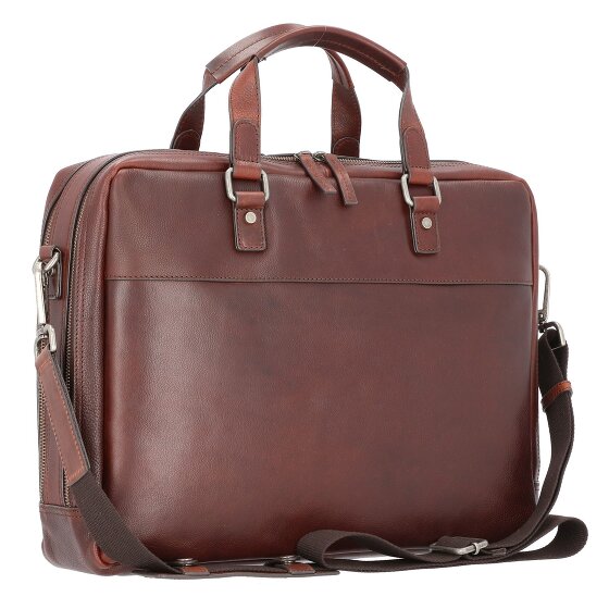 Leonhard Heyden Roma Cartella in pelle 41 cm Scomparto per computer portatile