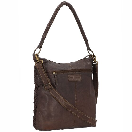Greenland Nature Femi & Nine Borsa a tracolla in pelle 39 cm