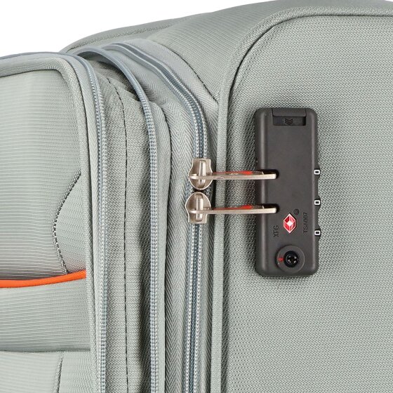 Samsonite Set di valigie Anafi a 4 ruote, 3 pezzi con piega elastica, super leggero