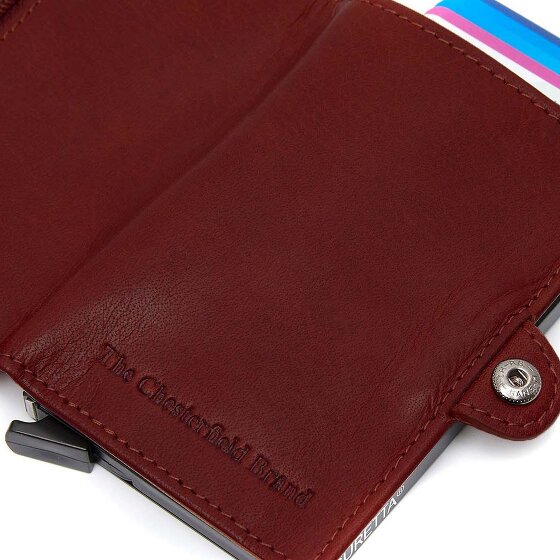The Chesterfield Brand Baldwin Custodia per carta di credito Protezione RFID Vera Pelle 6.5 cm