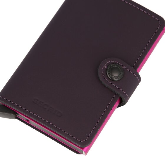 Secrid Miniwallet Custodia per carta di credito Protezione RFID Pelle 6.5 cm