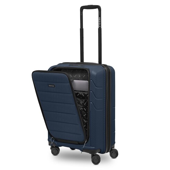 Redolz Essentials 17 Trolley cabina a 4 ruote da 55 cm con scomparto morbido per laptop