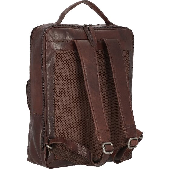 Spikes & Sparrow Zaino Bronco in pelle 40 cm Scomparto per laptop