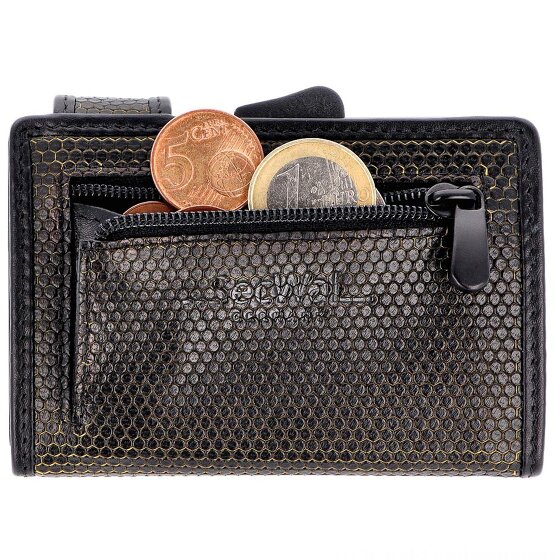 SecWal Porta carte di credito RFID in pelle 7 cm