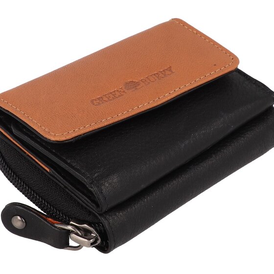 Greenburry Nappa Portafoglio Protezione RFID Pelle 11 cm