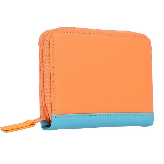 Mywalit Portacarte di credito con zip in pelle 10 cm