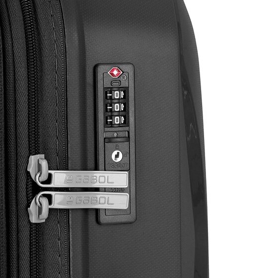 Gabol Infinity 4 ruote Set di valigie 3 pezzi con piega di espansione