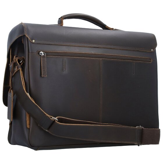 aunts & uncles Hunter Jack Messenger in pelle 45 cm Scomparto per laptop