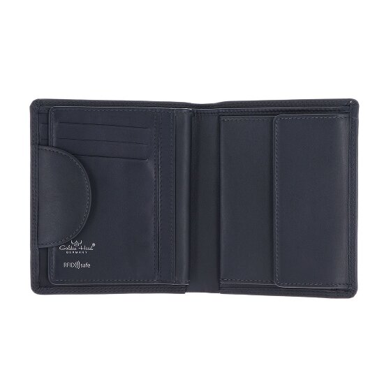 Golden Head Polo Portafoglio Protezione RFID Vera Pelle 11 cm